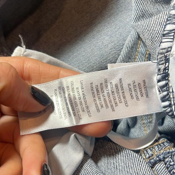 Calvin Klein Jean shorts size 4 - Picture 4 of 5